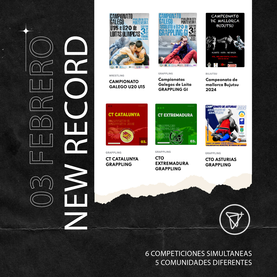 New Record , Este fin de semana 6 Competiciones en 5 Comunidades